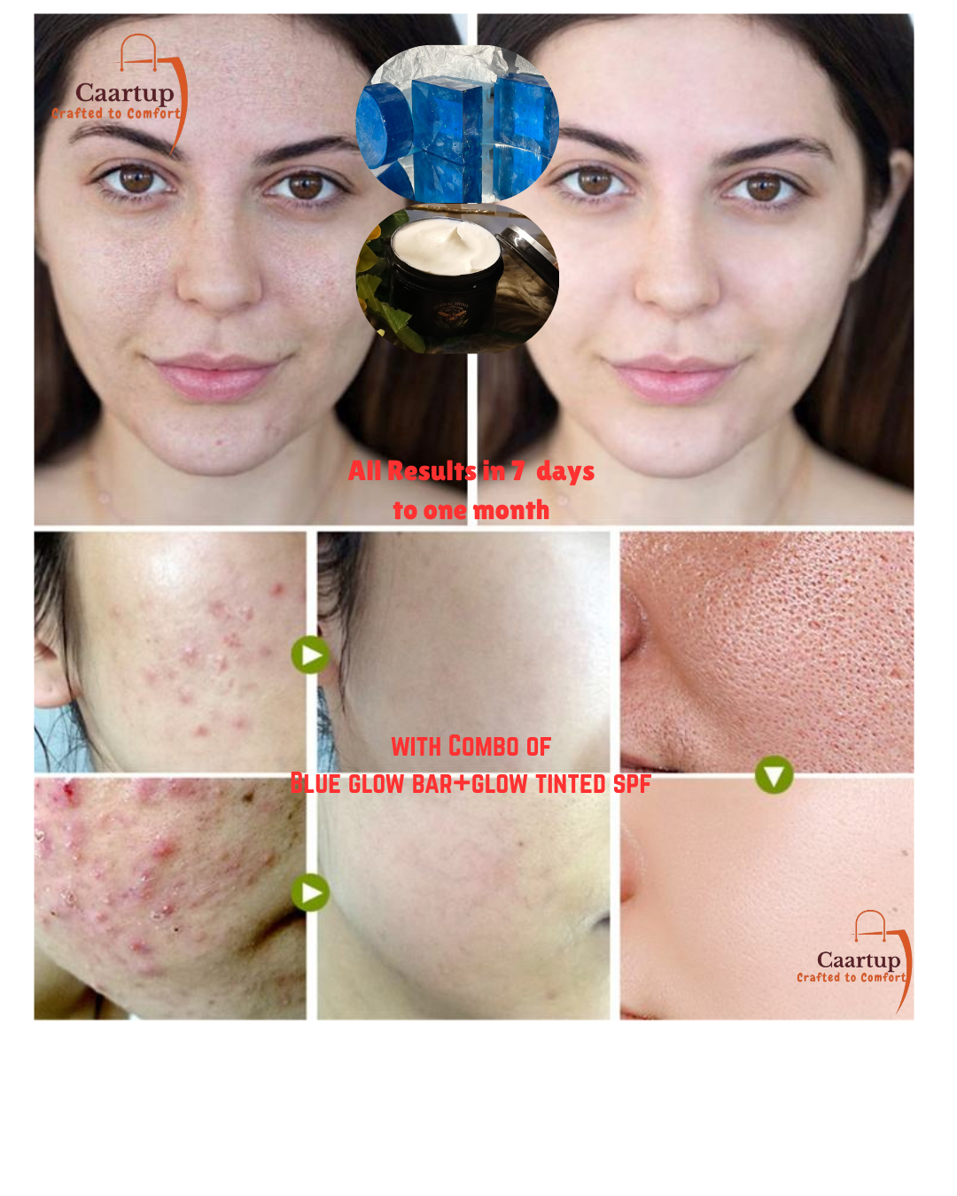 Caartup™ VIP Deal Moroccan Glow Bar & Glow Tint SPF